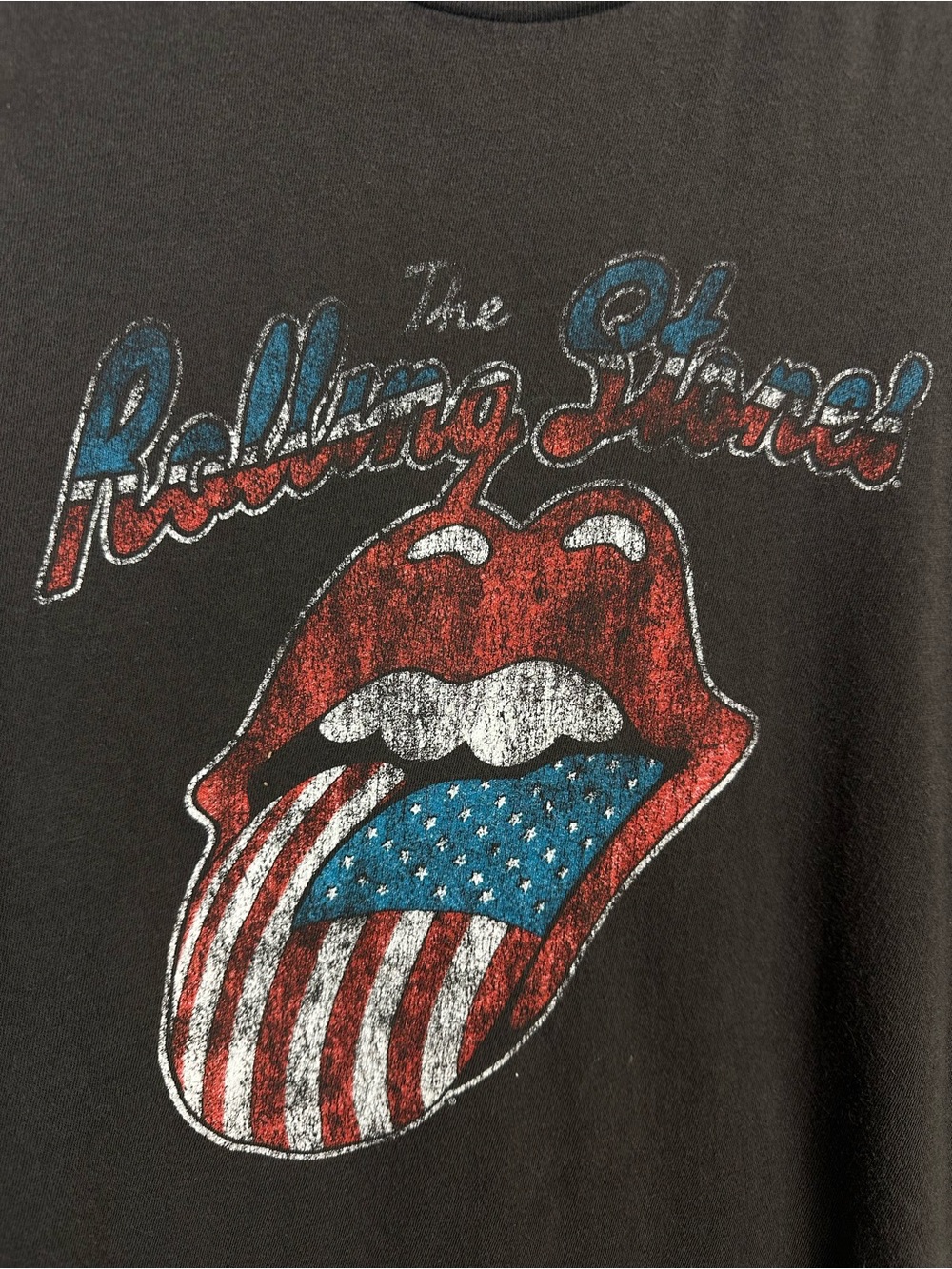 The Rolling Stones Band Graphic Edgy Cropped Tank Top Size S - Picture 4 of 7